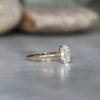 DUNE / 1.10ct OVAL CUT DIAMOND 4 CLAW SOLITAIRE
