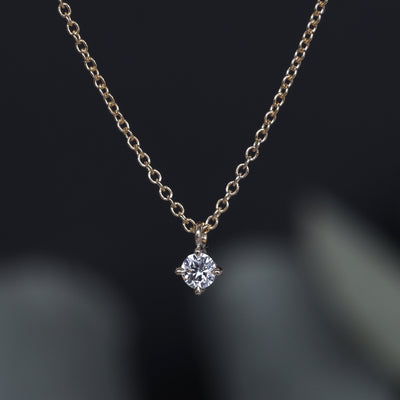 ONE OF A KIND / LAB DIAMOND NECKLACE
