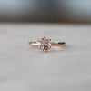 6 CLAW ROUND MORGANITE / RING