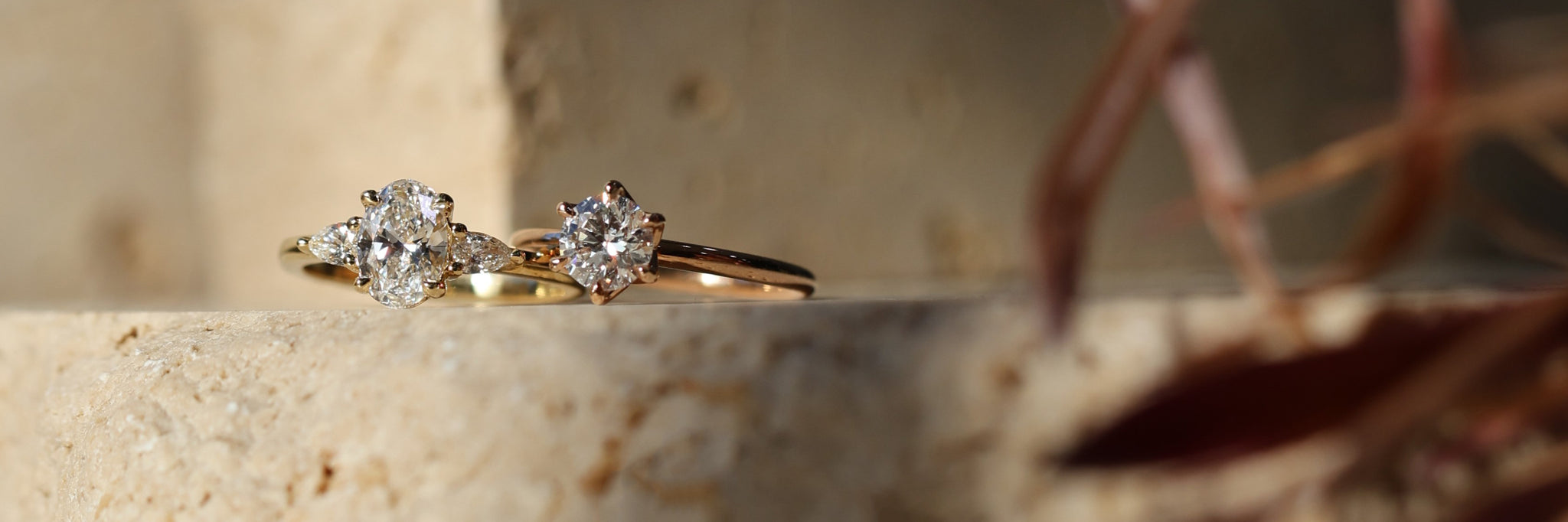 Round Halo Style Diamond Engagement Ring Setting | Sydney Rosen