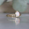 OPAL / BEZEL RING - 0.43ct