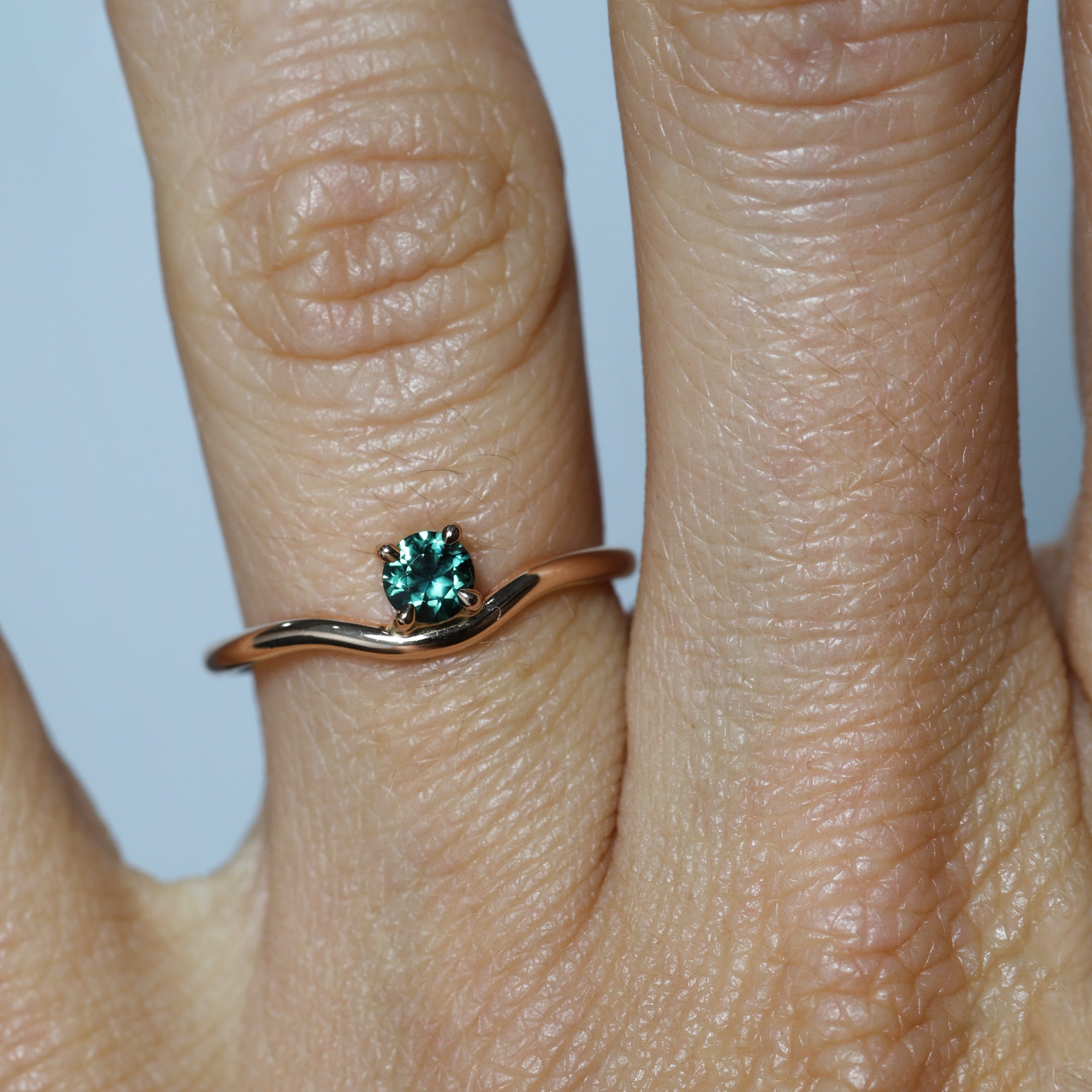 PARTI SAPPHIRE  / CURVE RING II