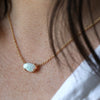 EAST WEST / FREEFORM OPAL NECKLACE