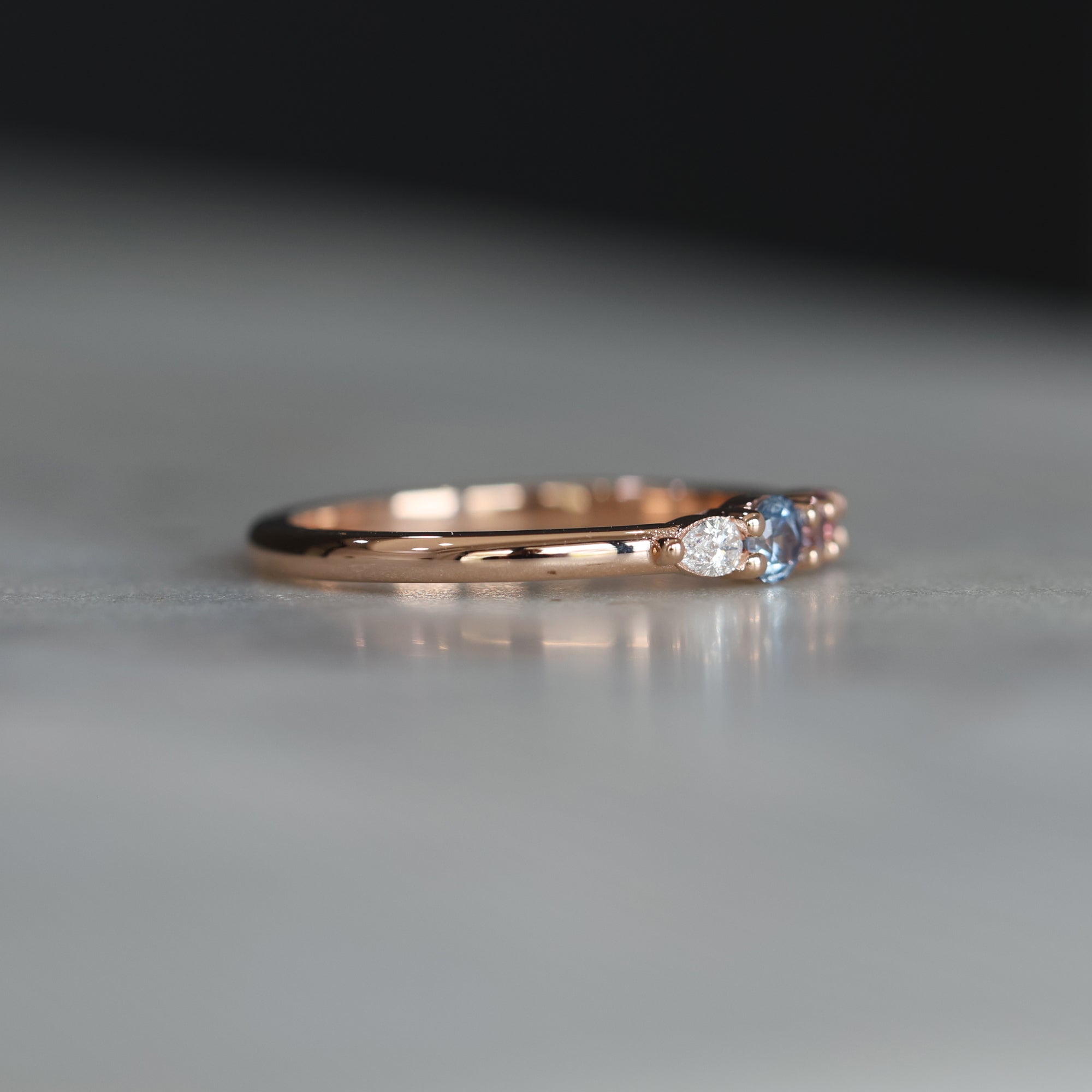 PASTEL RAINBOW / SAPPHIRE RING II