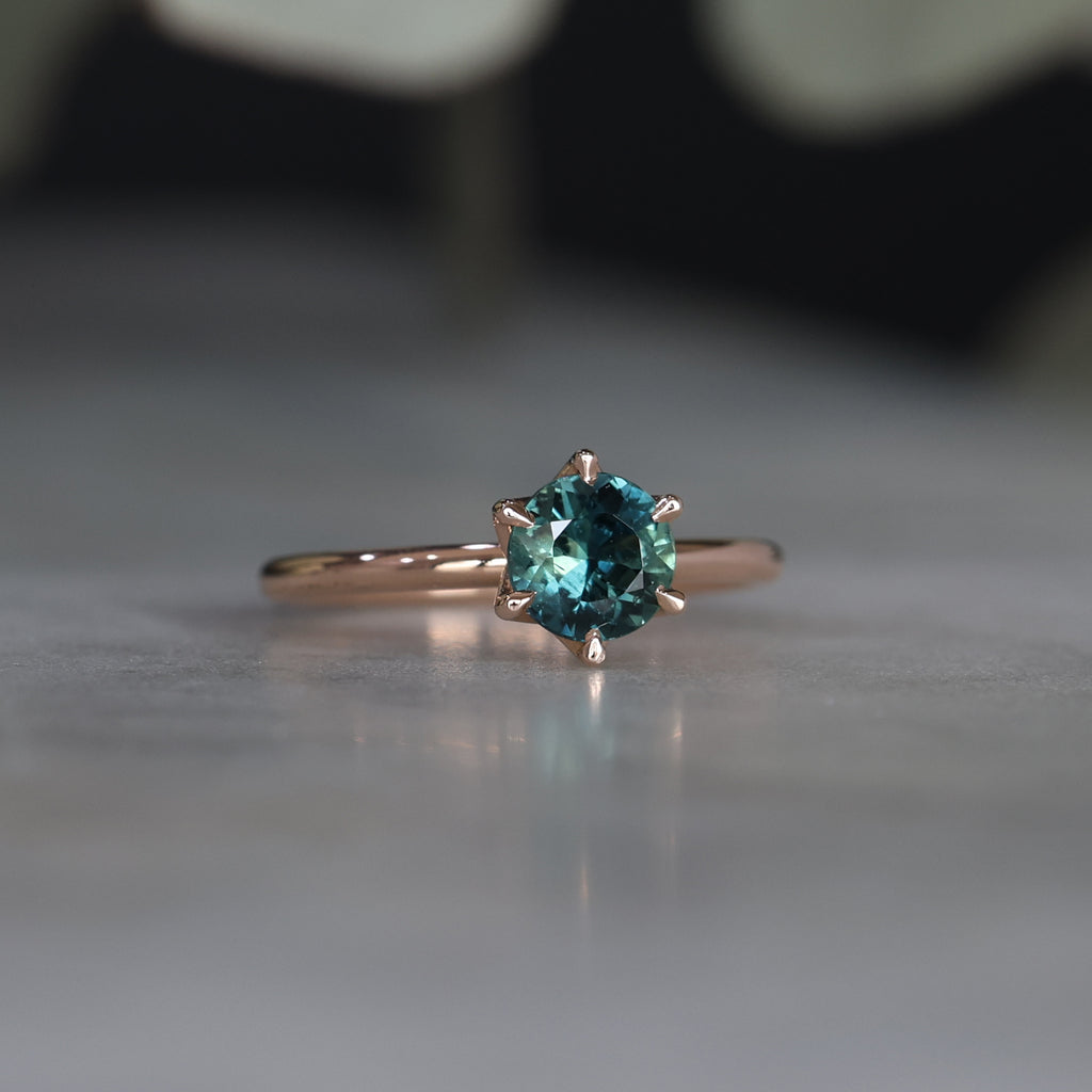 ROUND PARTI SAPPHIRE / LOTUS RING III