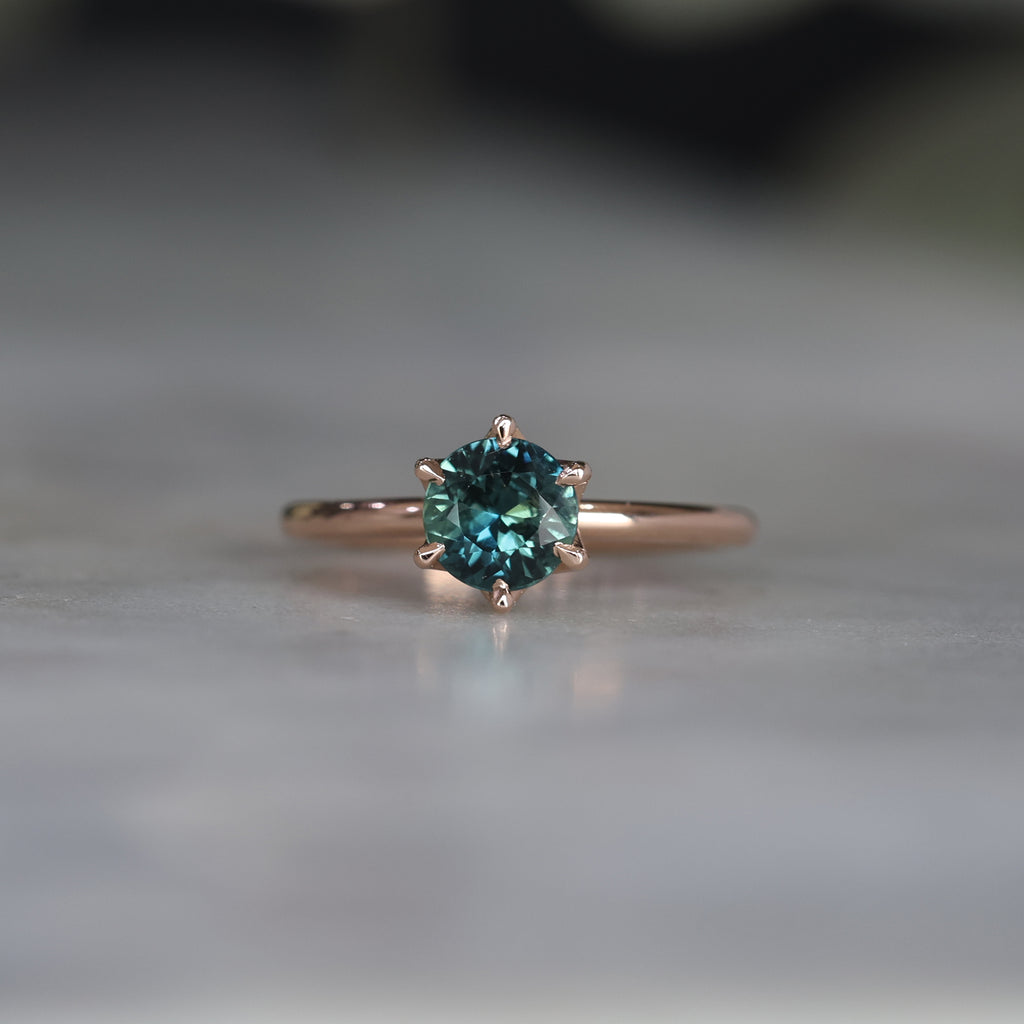 ROUND PARTI SAPPHIRE / LOTUS RING III