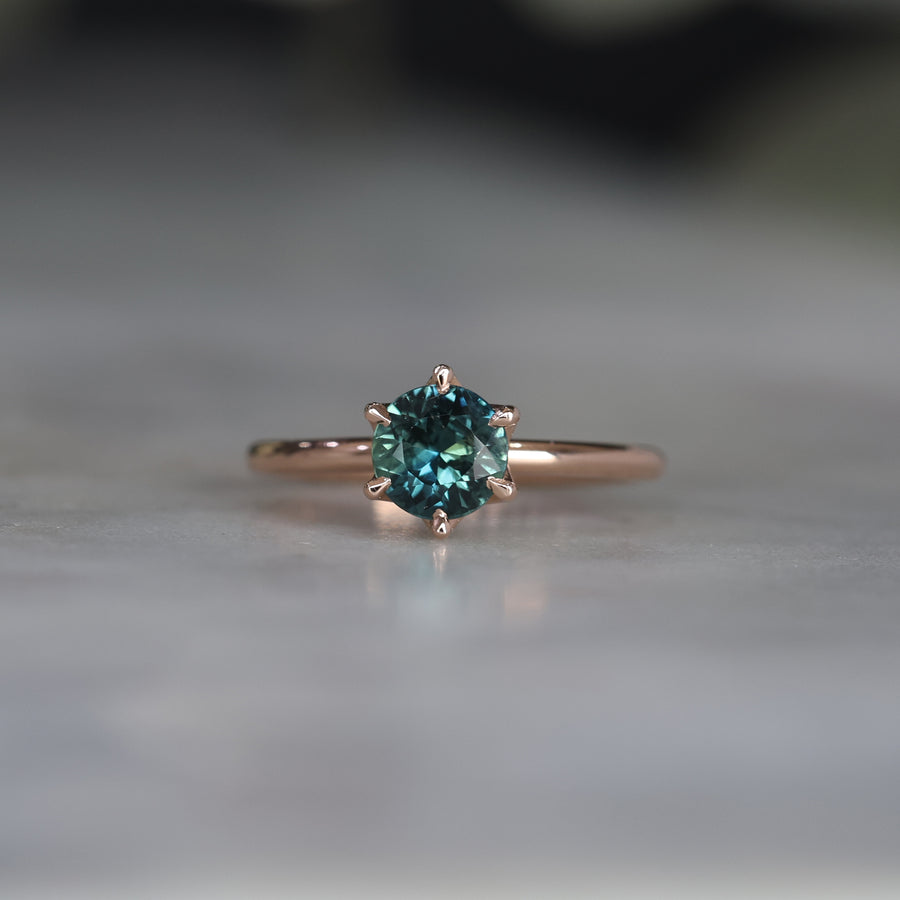 ROUND PARTI SAPPHIRE / LOTUS RING III