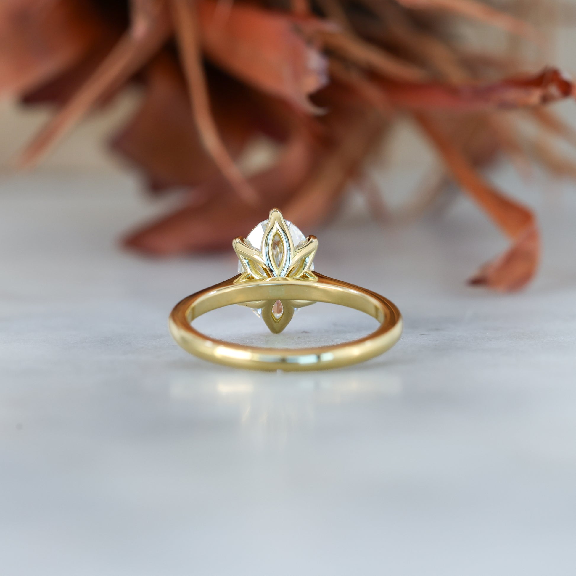 2ct oval cut diamond solitaire engagement ring