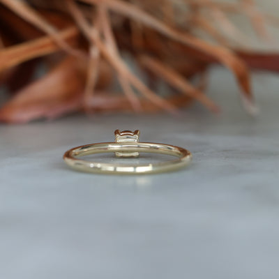 ONE OF A KIND / 4mm PARTI SAPPHIRE RING II