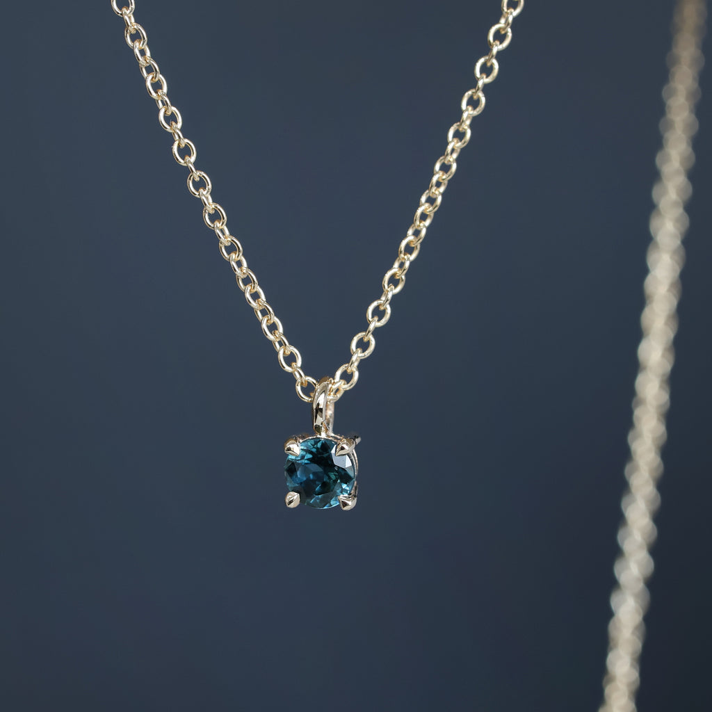 ROUND PARTI / SAPPHIRE NECKLACE II
