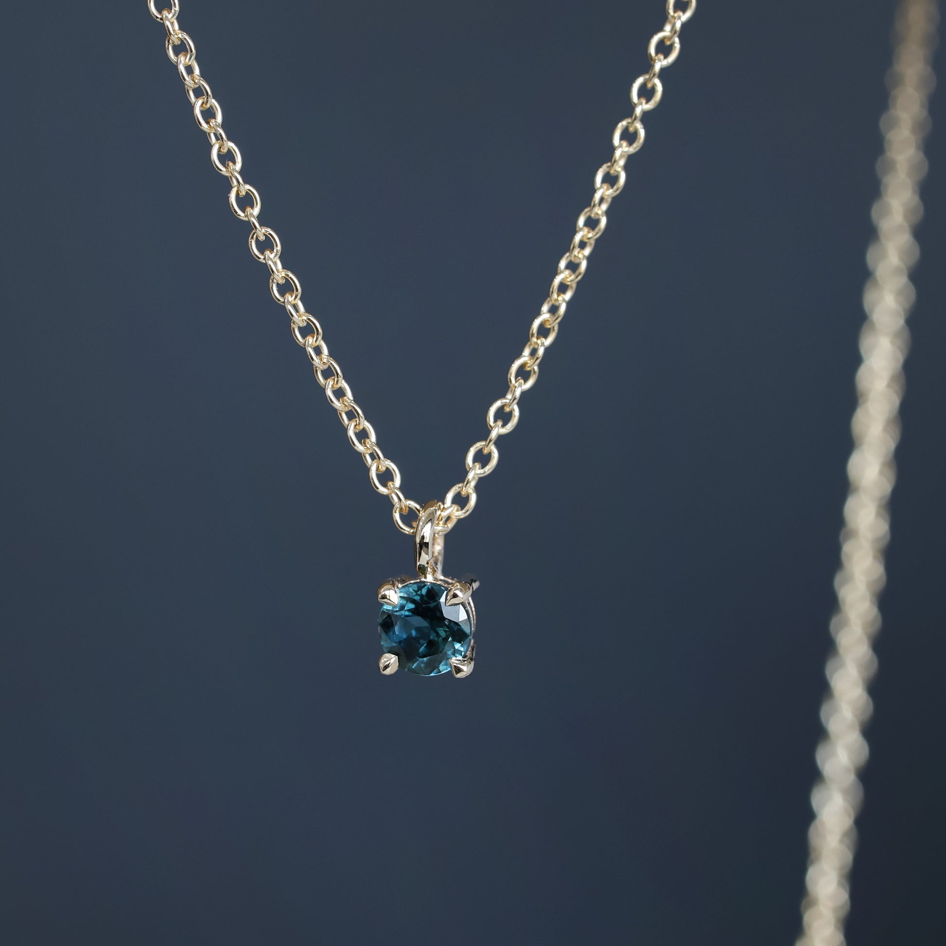 ROUND PARTI / SAPPHIRE NECKLACE II