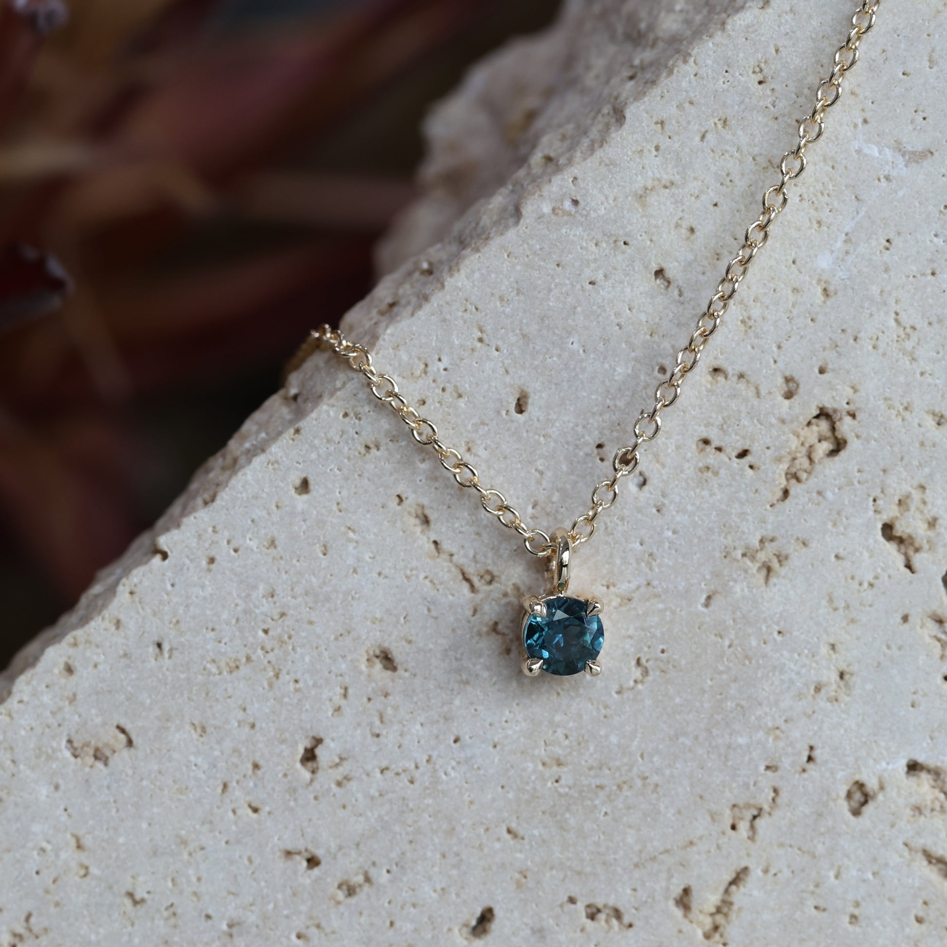 ROUND PARTI / SAPPHIRE NECKLACE II