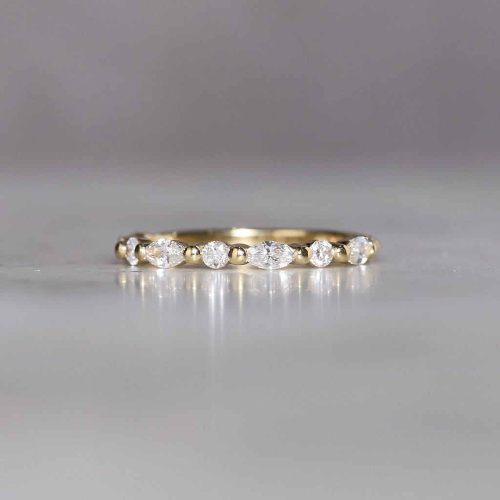 Brooke diamond wedding band