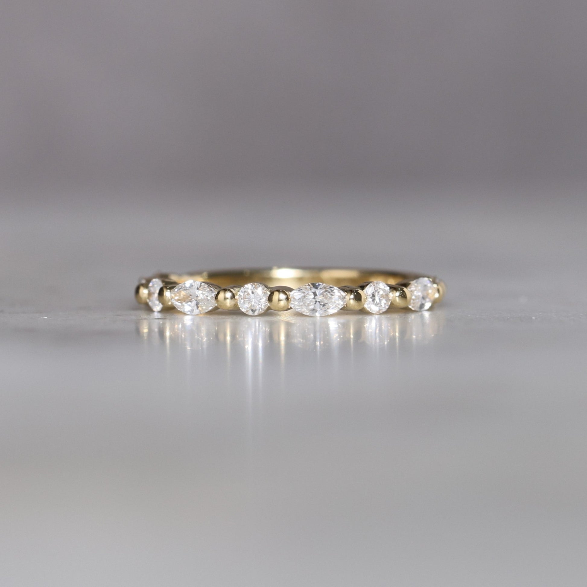 Brooke diamond wedding band