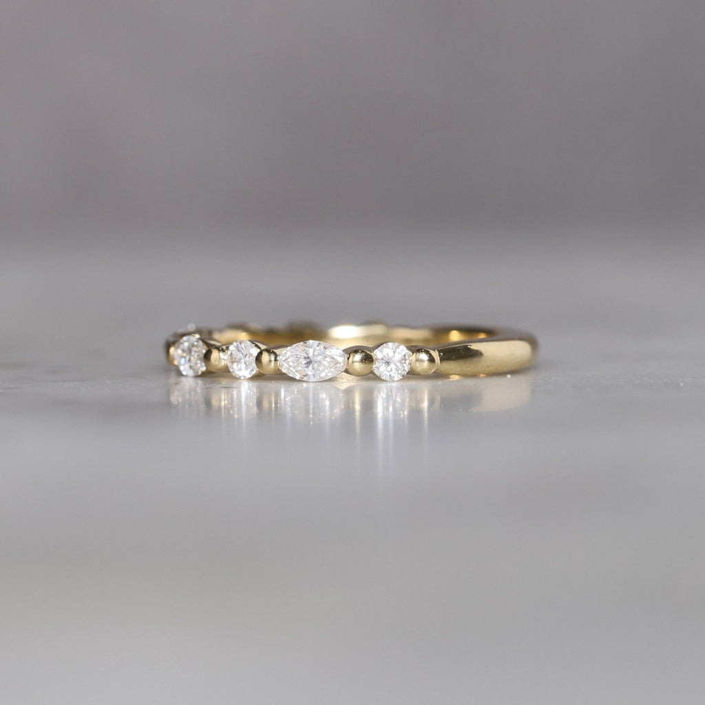 Brooke diamond wedding band