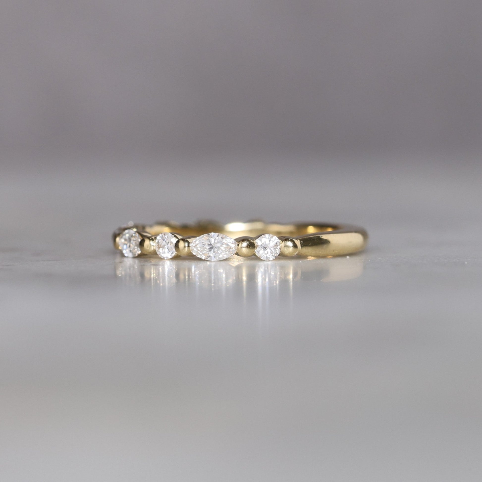 Brooke diamond wedding band