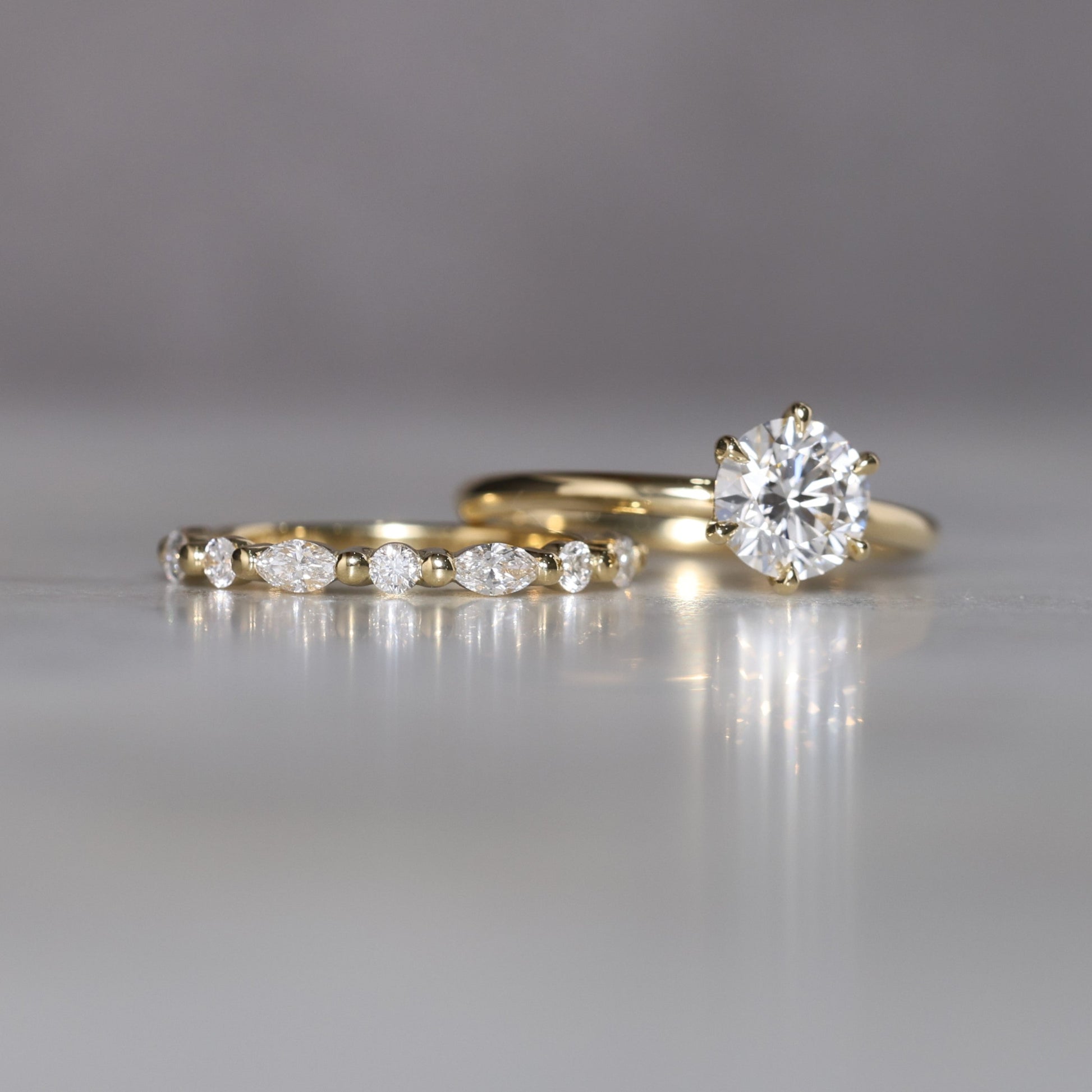 Brooke diamond wedding band