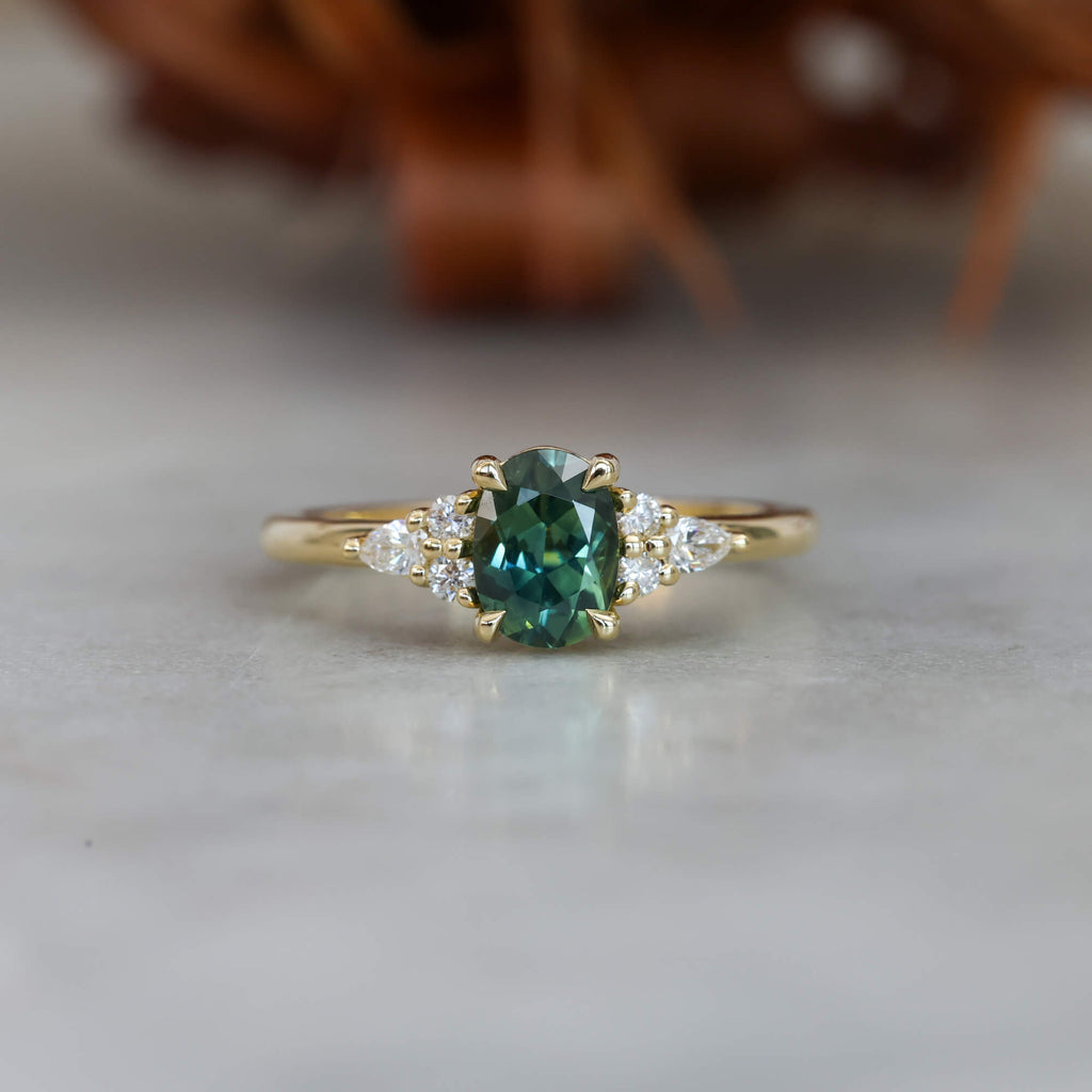EMMA | 1.03CT OVAL AUSTRALIAN SAPPHIRE ENGAGEMENT RING