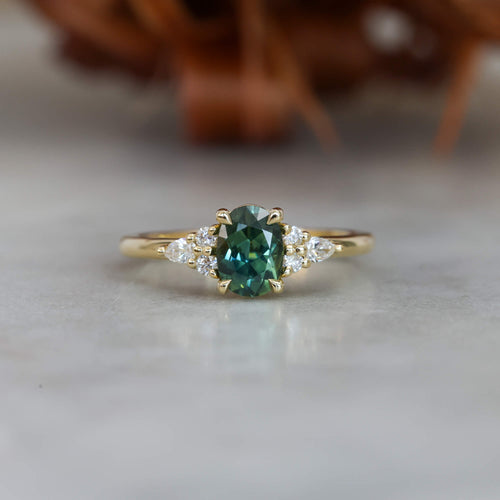 EMMA | 1.03CT OVAL AUSTRALIAN SAPPHIRE ENGAGEMENT RING