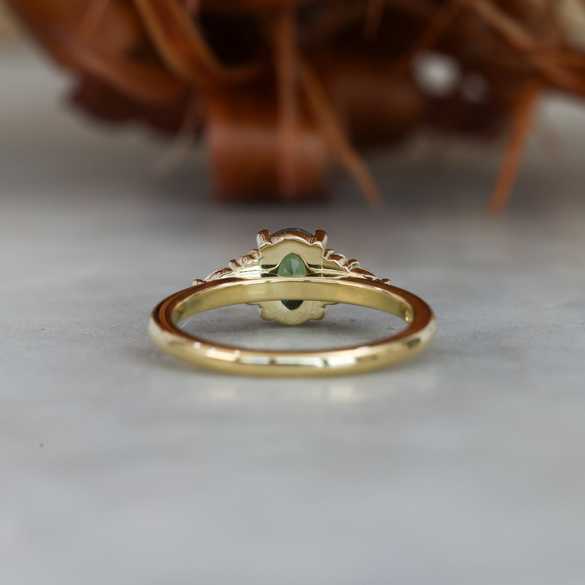 EMMA | 1.03CT OVAL AUSTRALIAN SAPPHIRE ENGAGEMENT RING