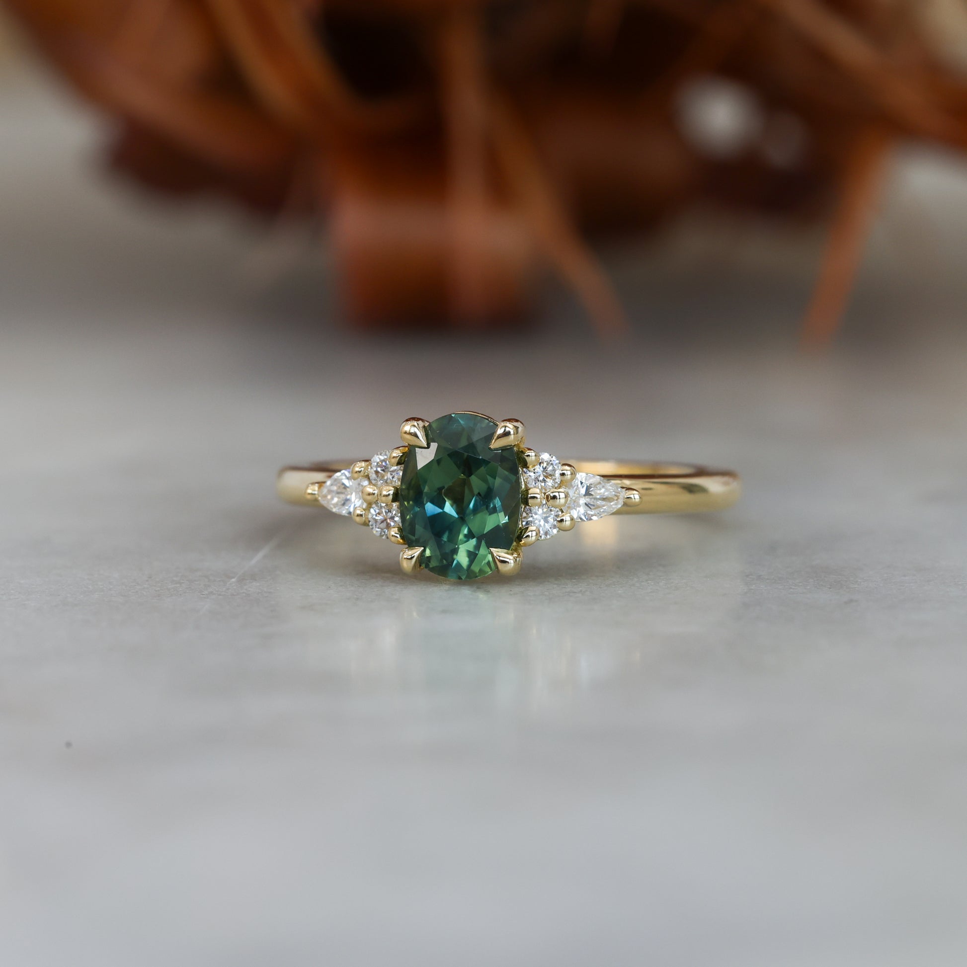 EMMA | 1.03CT OVAL AUSTRALIAN SAPPHIRE ENGAGEMENT RING