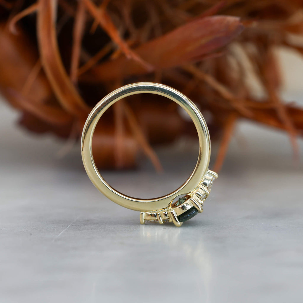 EMMA | 1.03CT OVAL AUSTRALIAN SAPPHIRE ENGAGEMENT RING