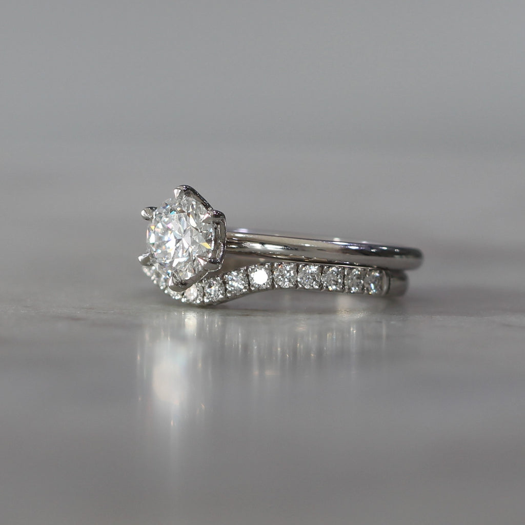 CURVED ASHLEY | WEDDING BAND