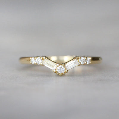 ART DECO / WEDDING BAND