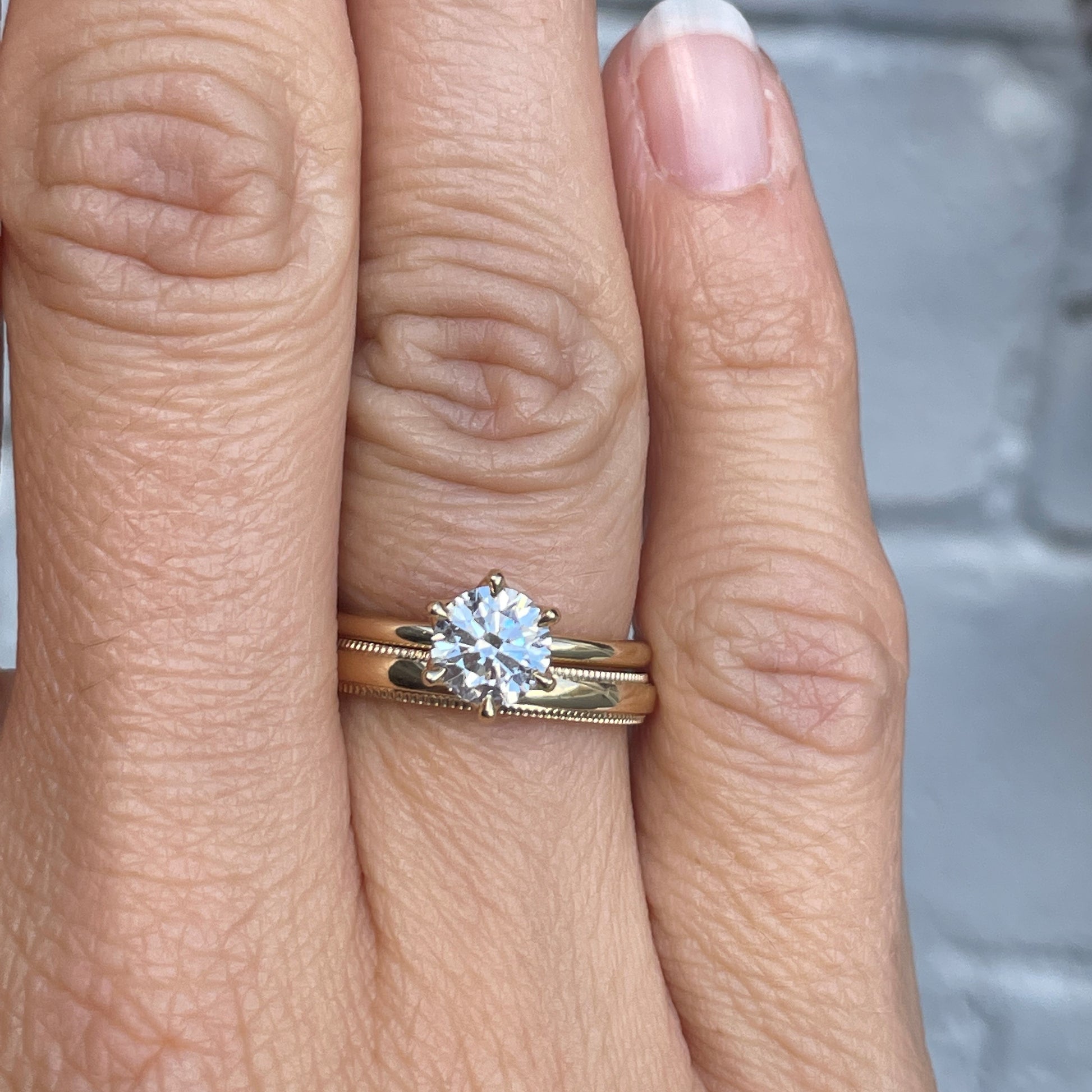 MILLGRAIN / WEDDING BAND