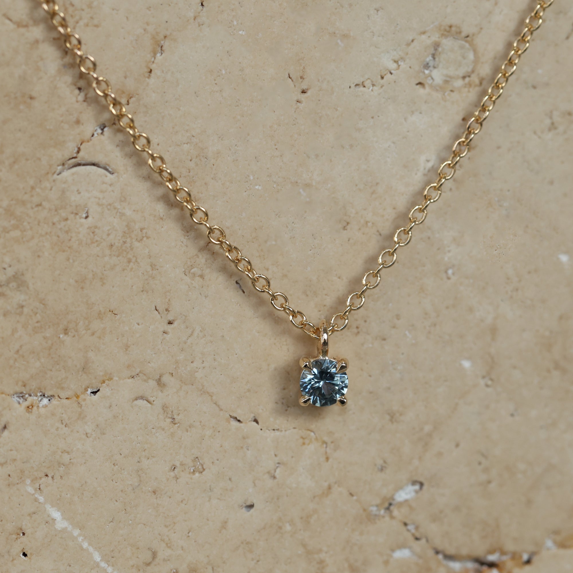 ROUND MONTANA / SAPPHIRE NECKLACE