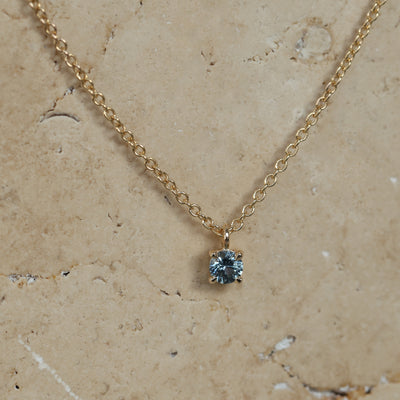 ROUND MONTANA / SAPPHIRE NECKLACE