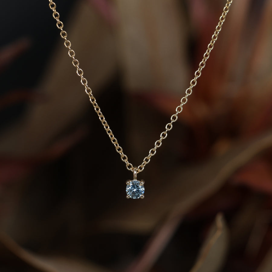 ROUND MONTANA / SAPPHIRE NECKLACE