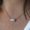 EAST WEST / FREEFORM OPAL NECKLACE