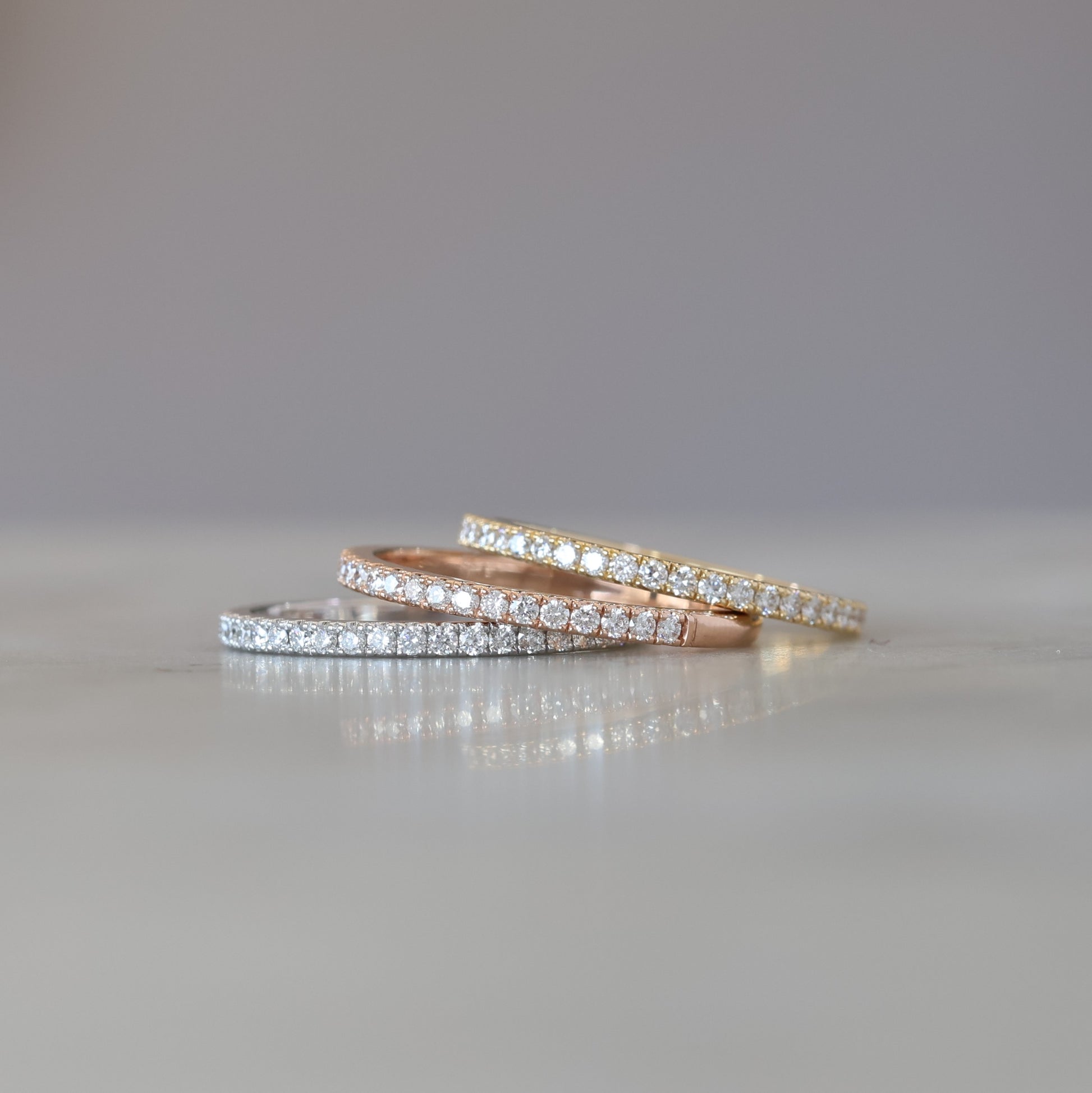 Phoebe diamond wedding band