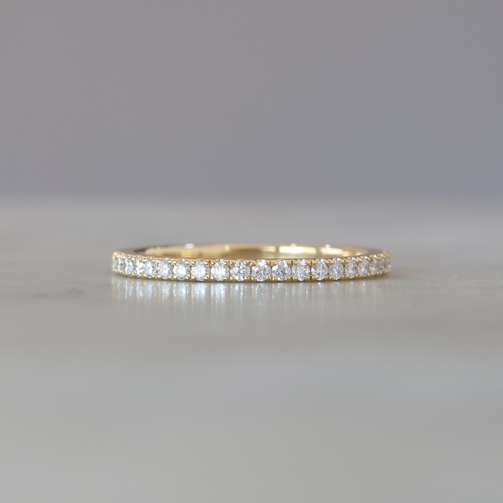 Phoebe diamond wedding band