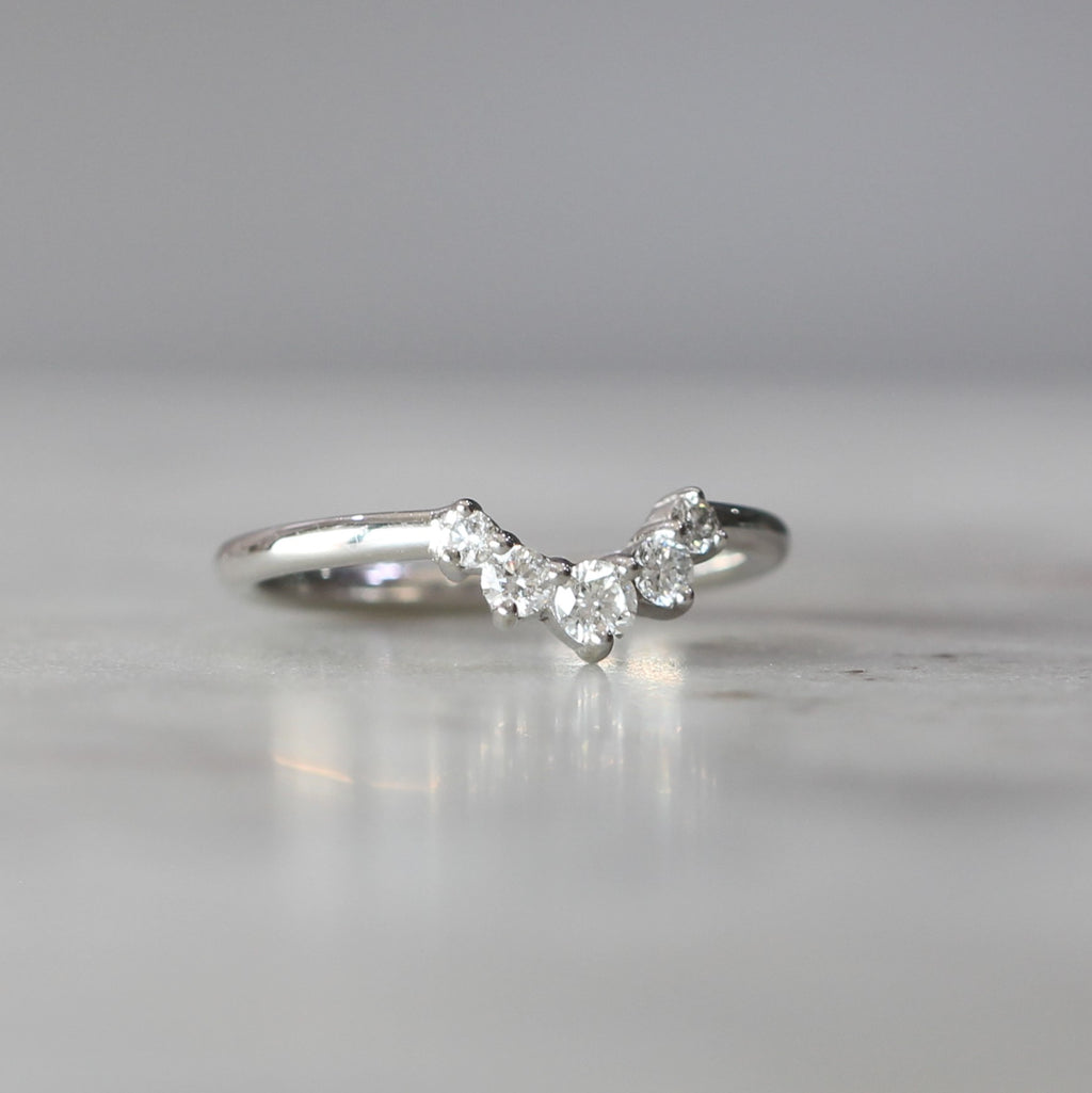 Poppi diamond wedding ring