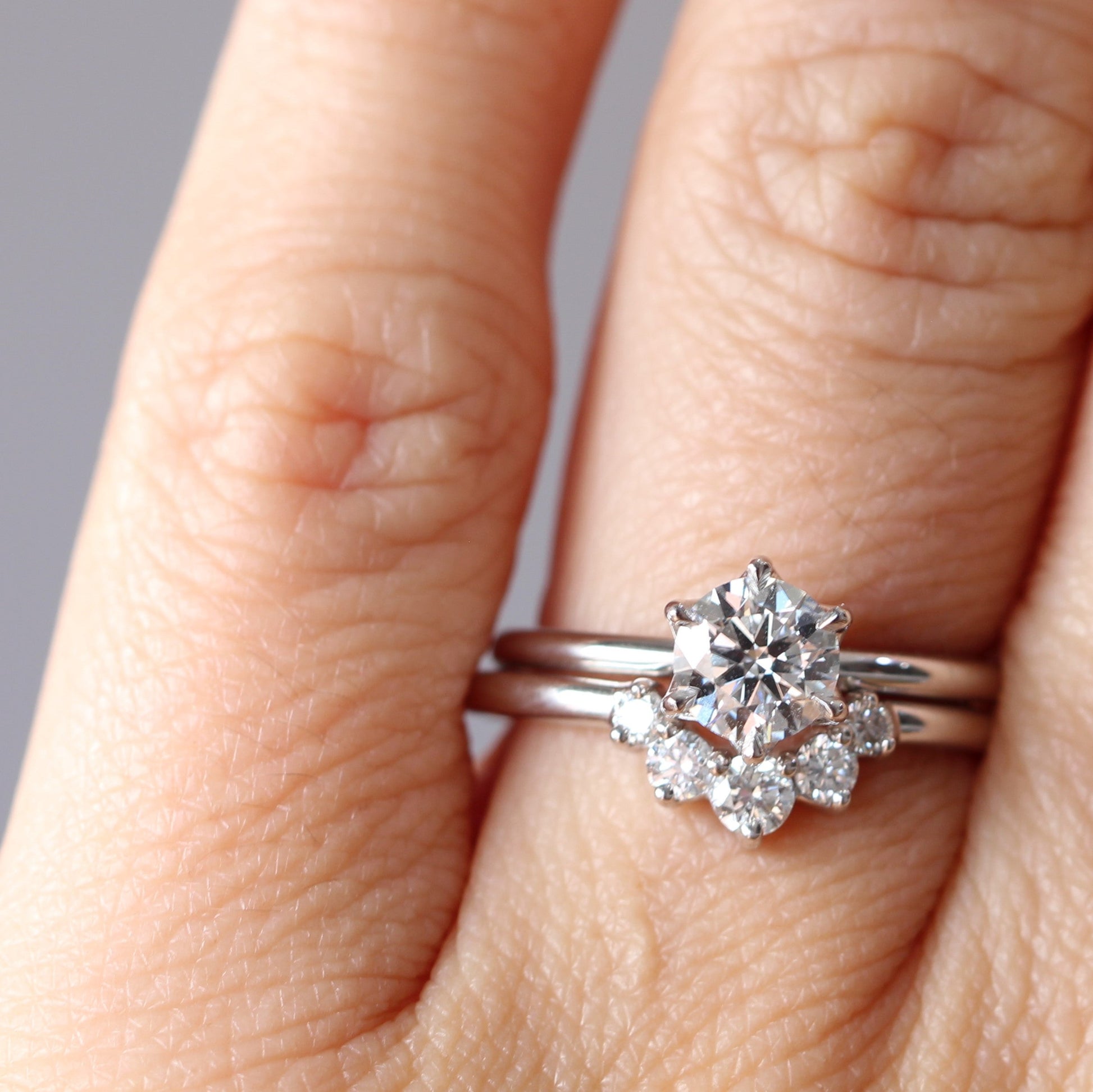 Poppi diamond wedding ring