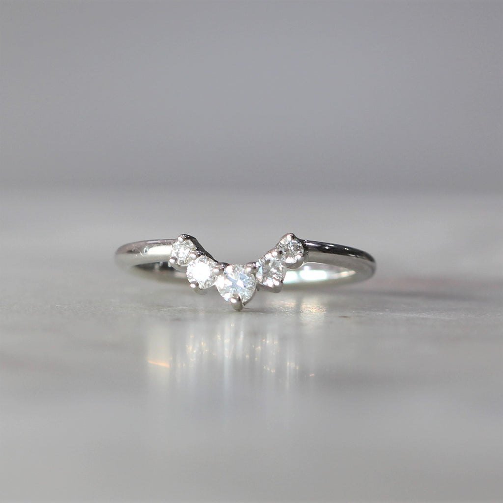 Poppi diamond wedding ring