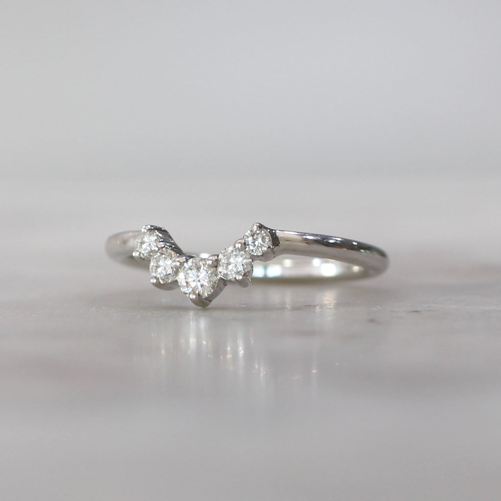 Poppi diamond wedding ring