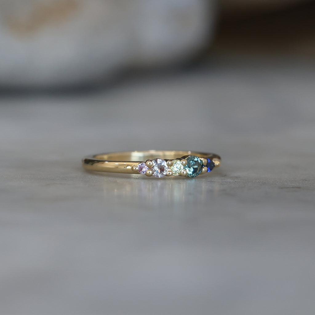 RAINBOW SAPPHIRE / ELIZA RING