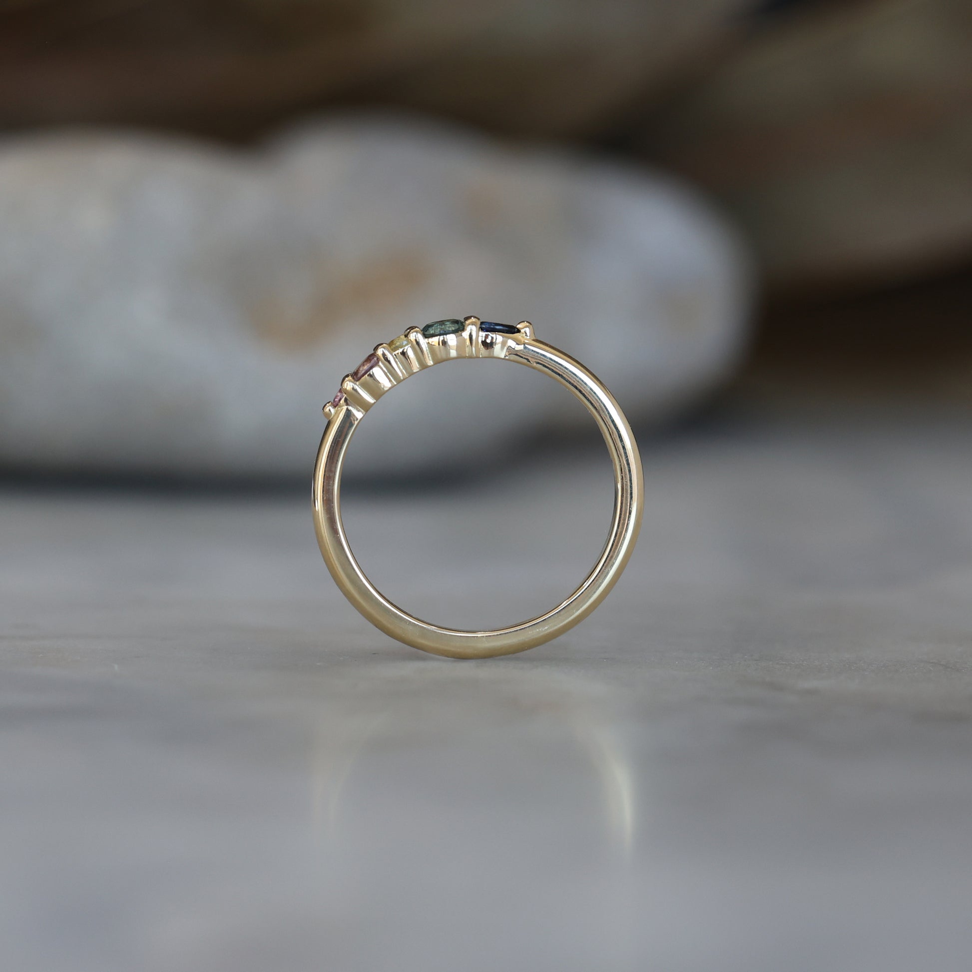 RAINBOW SAPPHIRE / ELIZA RING