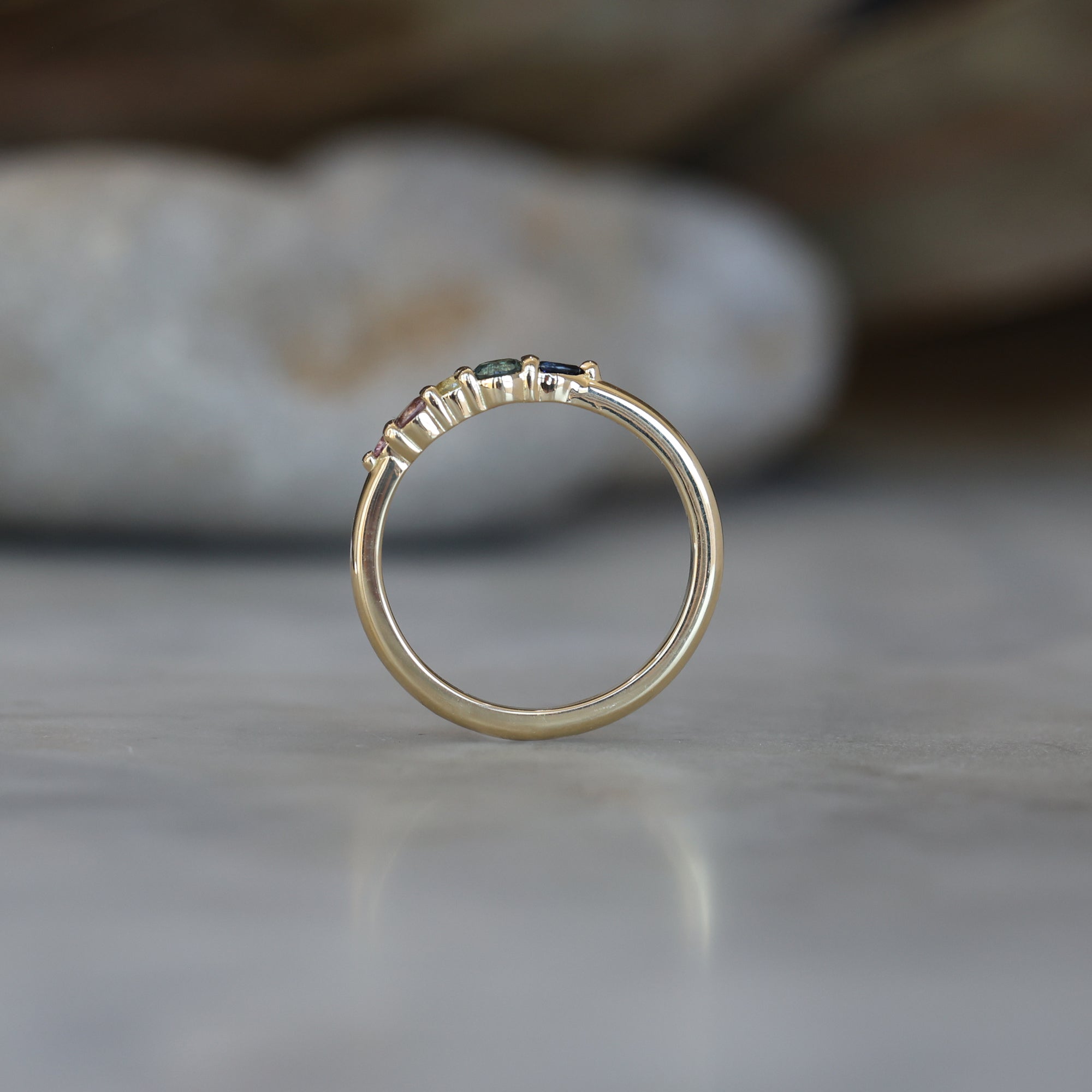 RAINBOW SAPPHIRE / ELIZA RING