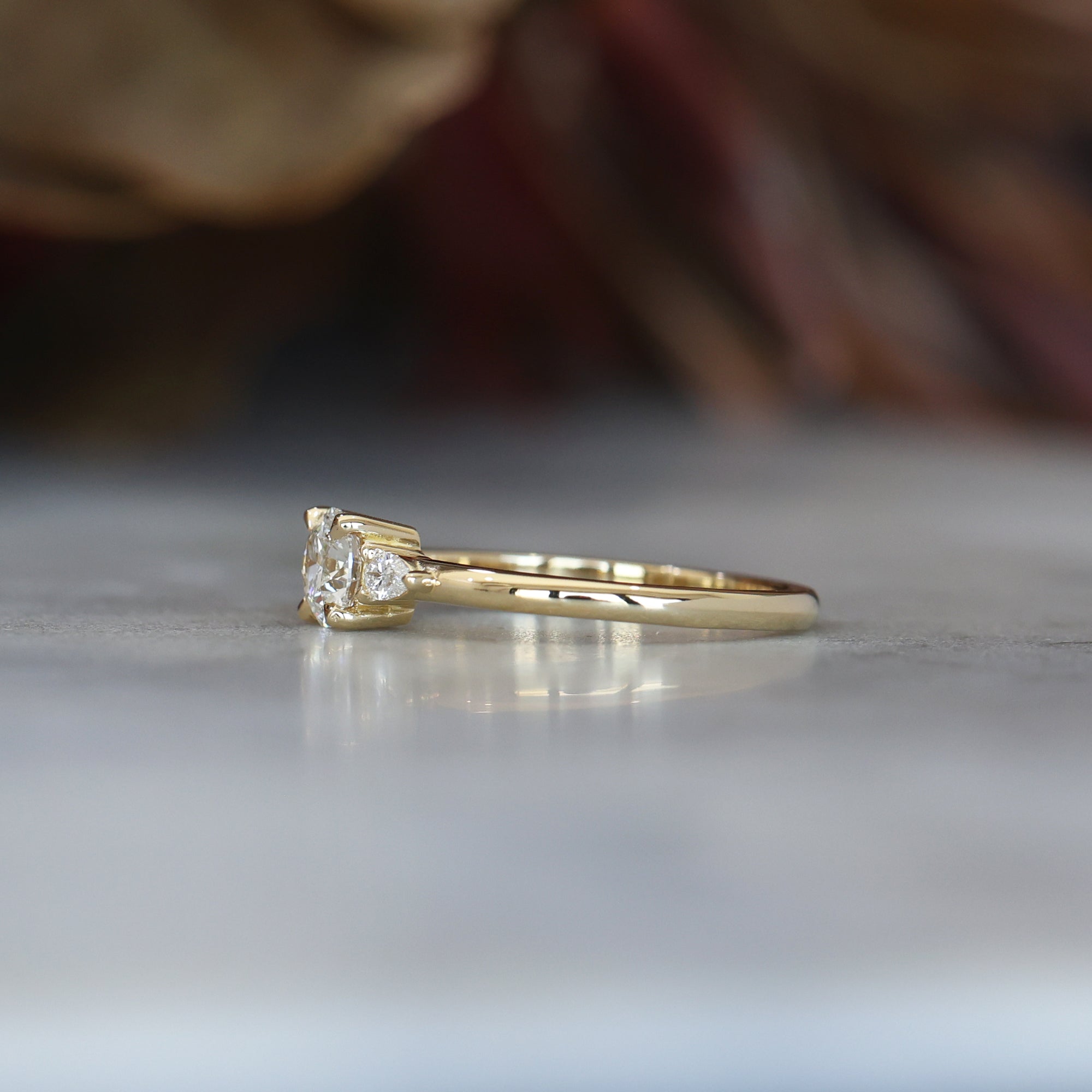 PICCOLO TRILOGY / 0.51ct ROUND DIAMOND RING