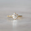 ROUND WHITE DIAMOND / LOTUS SOLITAIRE