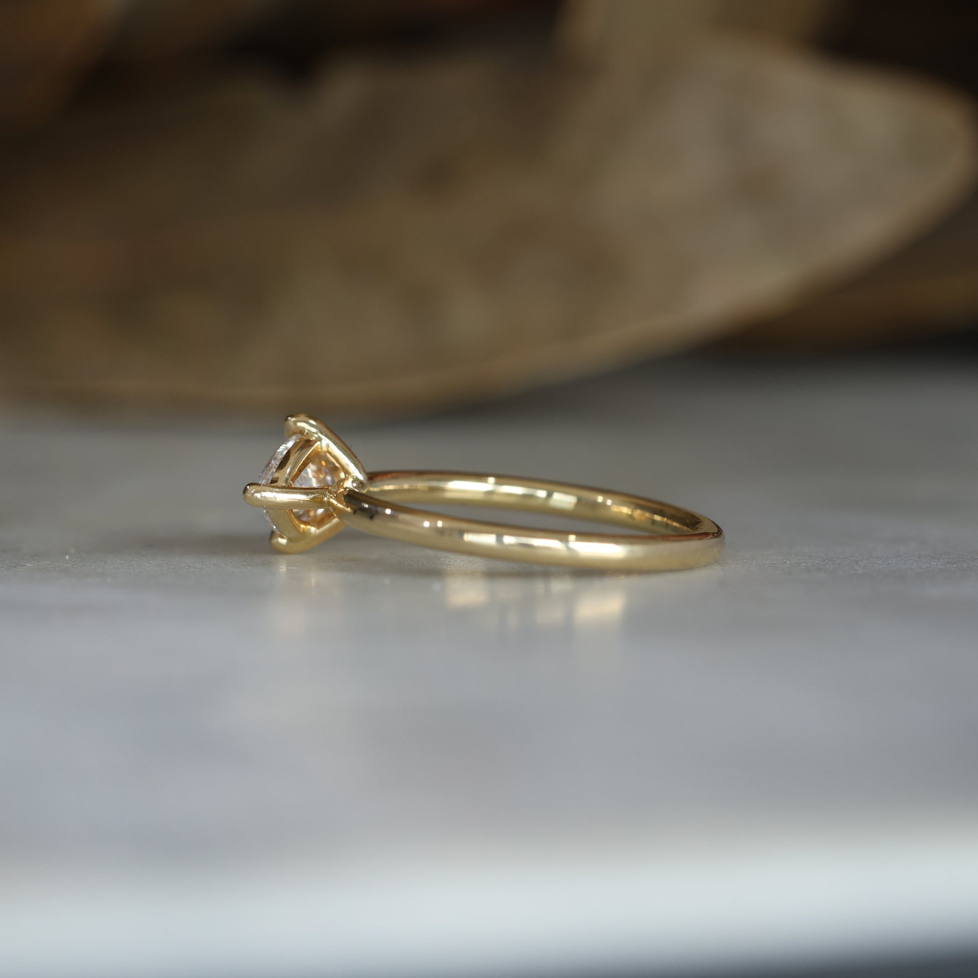 MARQUISE CUT / LAB DIAMOND RING