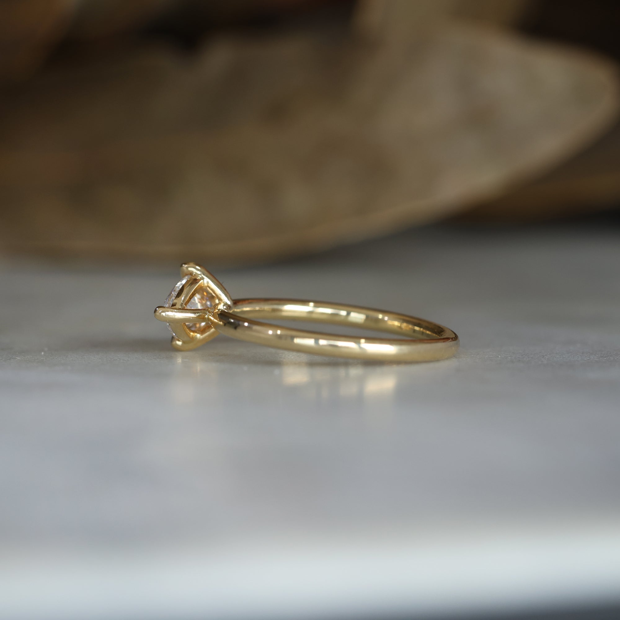 MARQUISE CUT / LAB DIAMOND RING