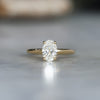 DUNE / 1.10ct OVAL CUT DIAMOND 4 CLAW SOLITAIRE