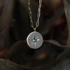 SAPPHIRE STAR / MEDALLION NECKLACE