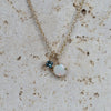 ROUND OPAL & SAPPHIRE / NECKLACE II