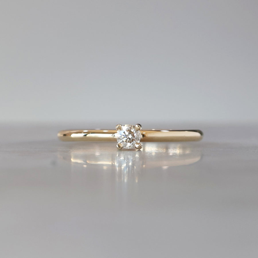 CHAMPAGNE DIAMOND / STACK RING